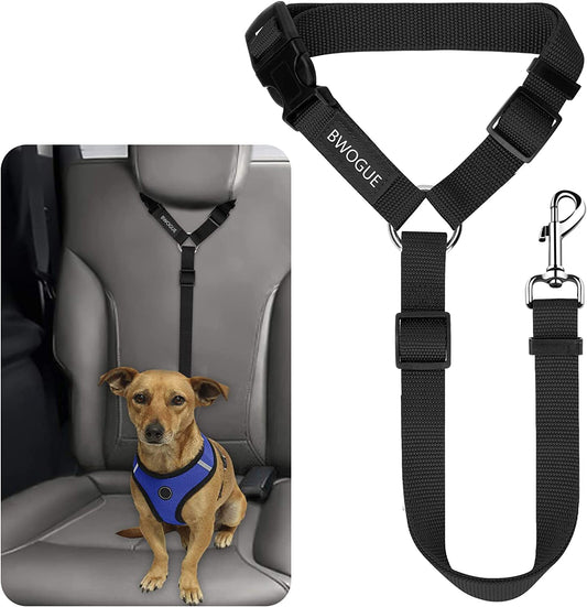 Dog Seat Belt for Car, Headrest Restraint Safety Lead, Dogs Cats